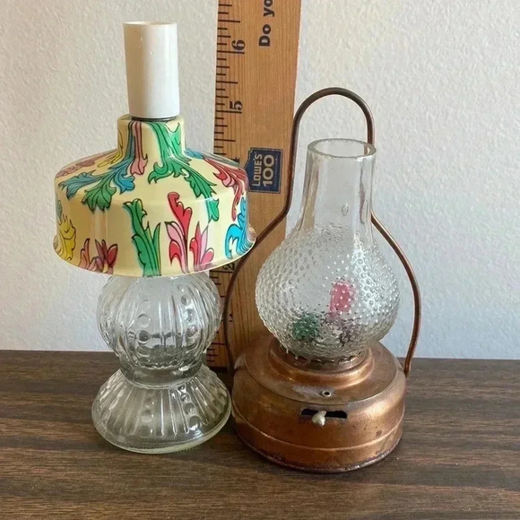 Vintage OIL LAMP FROM ESTATE COLLECTION - Picture 5 of 5